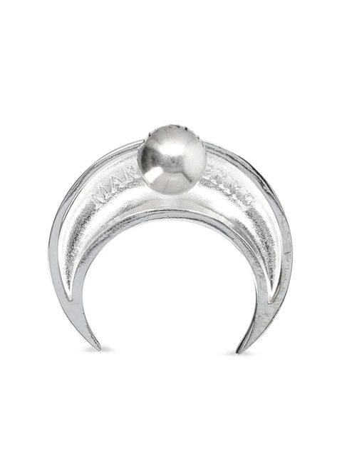 Marine Serre Moon earring - Silver - zdjęcie produktu nr 2