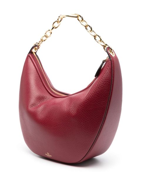 Valentino Garavani medium VLogo Moon Hobo bag - Red