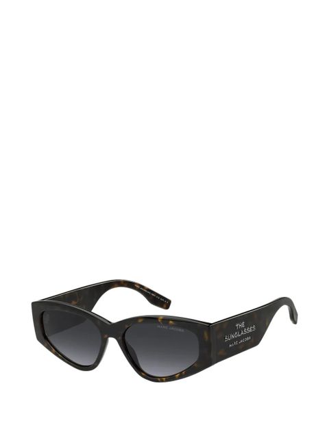Marc Jacobs tortoiseshell-effect cat-eye sunglasses - Brown
