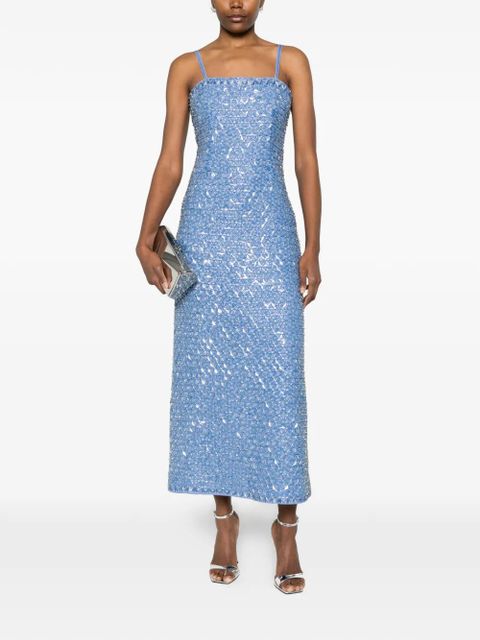 Simkhai Vanessa embellished midi dress - Blue - zdjęcie produktu nr 2