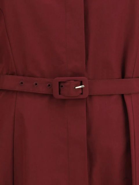 Gabriela Hearst Carmina belted midi dress - Red