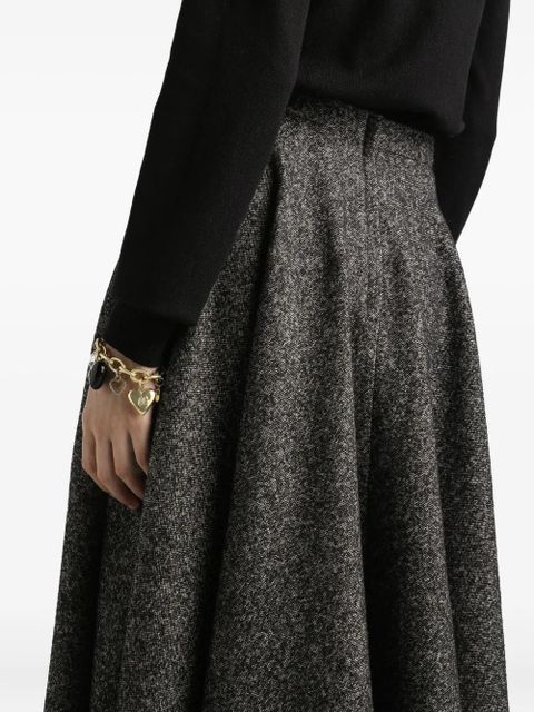 Dolce & Gabbana flared midi skirt - Black
