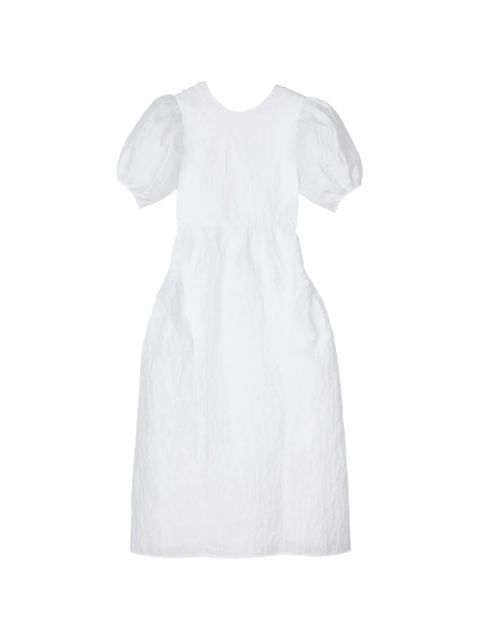 Cecilie Bahnsen puff-sleeves dress - White - zdjęcie produktu nr 1