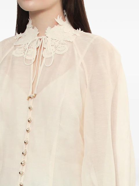 ZIMMERMANN Rebellion blouse - Neutrals