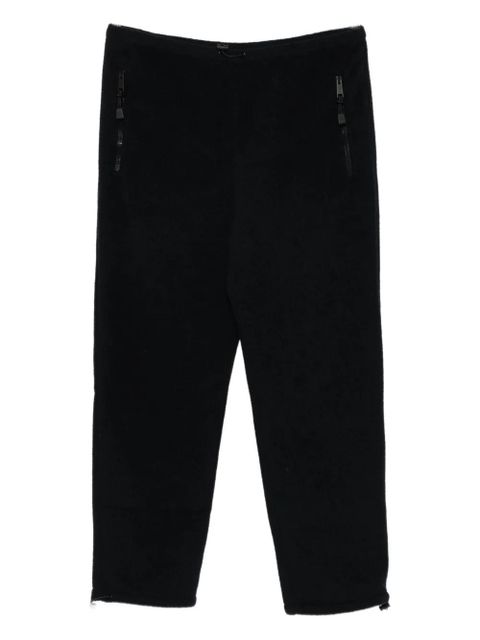 Miu Miu embroidered zip-pocket trousers - Blue - zdjęcie produktu nr 1