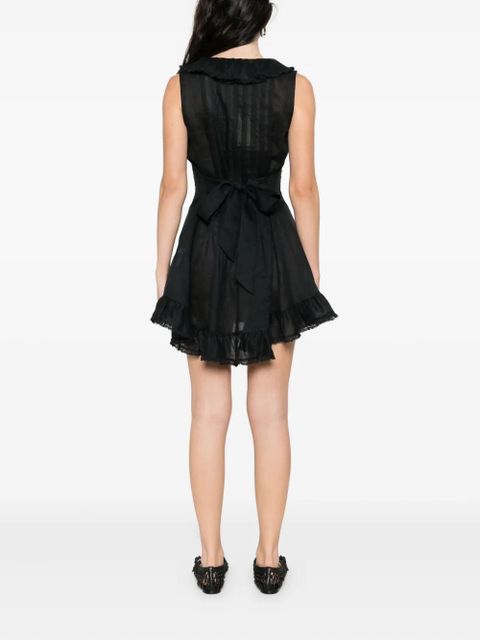 DÔEN Henrietta mini dress - Black
