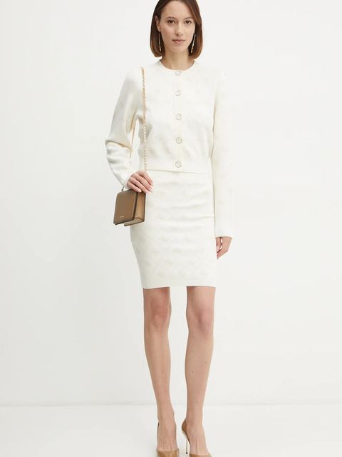 Guess spódnica z domieszką wełny SARAH - zdjęcie produktu nr 2