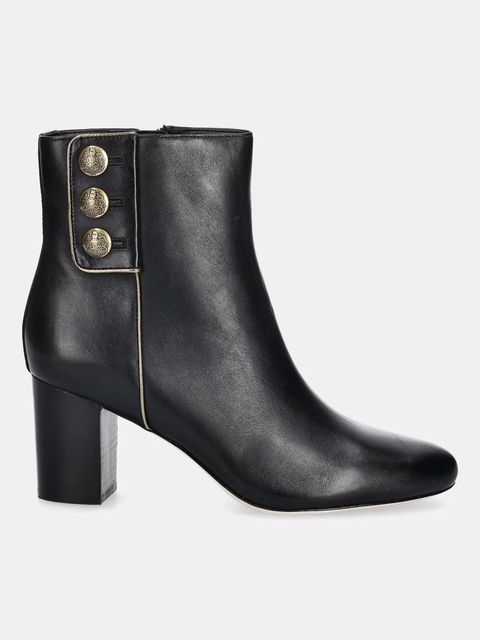 Lauren Ralph Lauren botki skórzane Kenndi Bt Hl - zdjęcie produktu nr 1