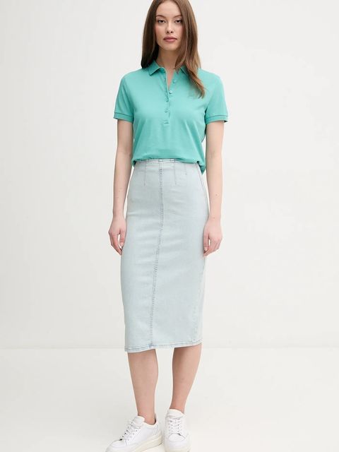 United Colors of Benetton spódnica jeansowa - zdjęcie produktu nr 1