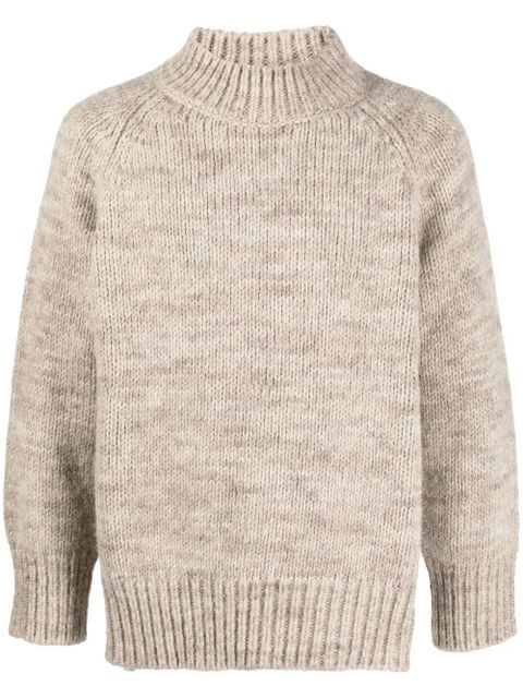 Maison Margiela Botanical Dye crew-neck jumper - Neutrals - zdjęcie produktu nr 1