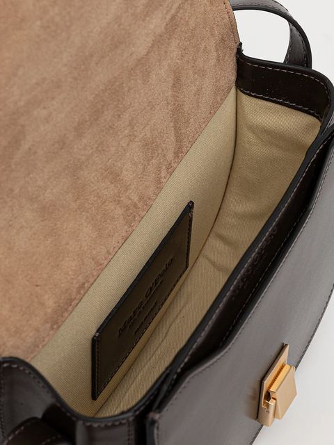 Marc O'Polo torebka skórzana kolor brązowy 50912210702203