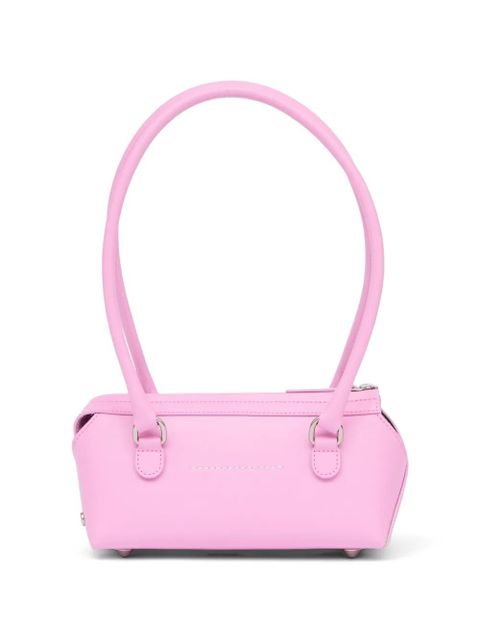 MM6 Maison Margiela mini Bauletto J zip leather shoulder bag - Pink
