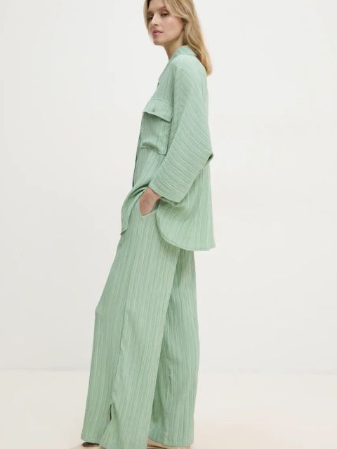 Answear.LAB komplet damski kolor zielony