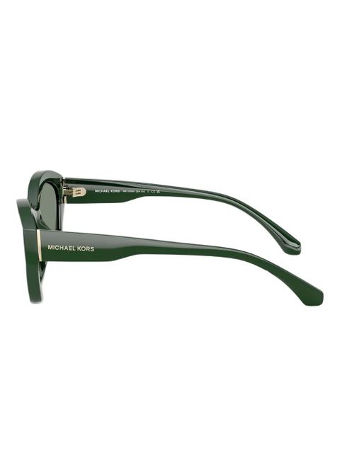 Michael Kors geometric-framed sunglasses - Green