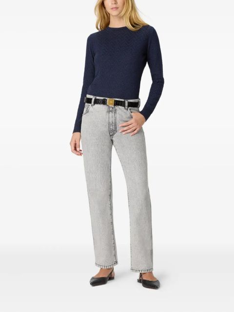 Missoni chevron-pattern sweater - Blue