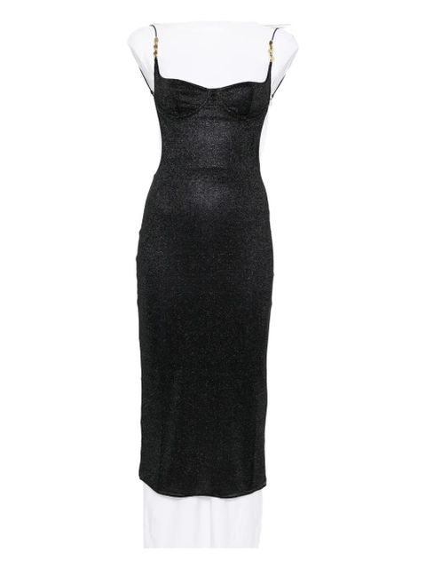Oséree Glazed Lumière dress - Black