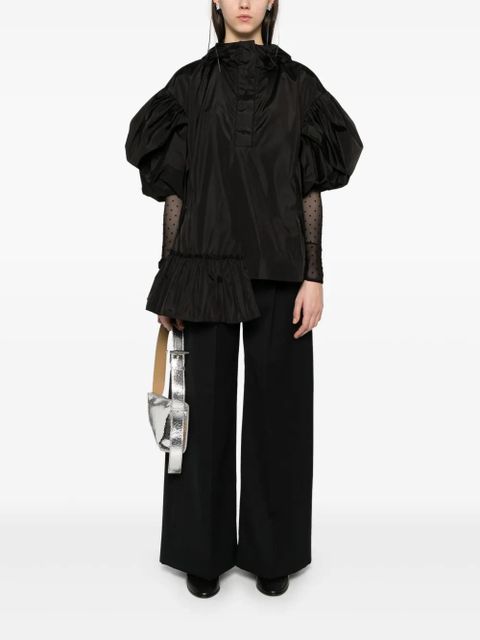 Simone Rocha ruffled top - Black - zdjęcie produktu nr 2