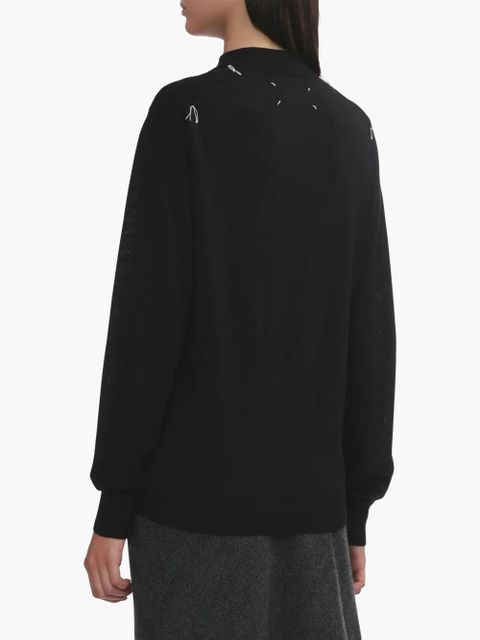 Maison Margiela wool jumper - Black