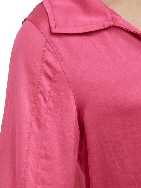 American Vintage flat-collar cropped-length shirt - Pink