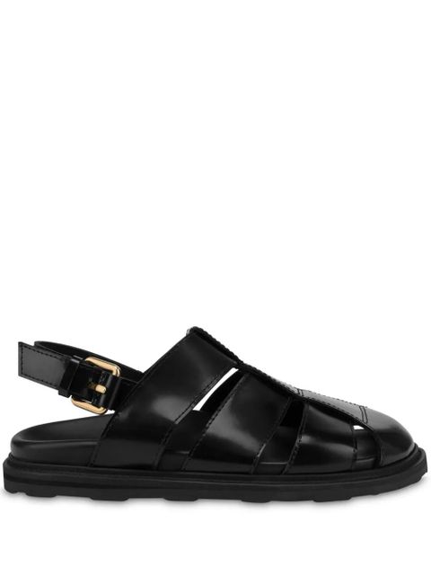 Moschino caged sandals - Black - zdjęcie produktu nr 1