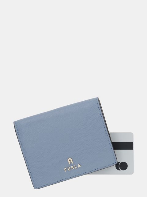 Furla portfel skórzany damski kolor niebieski WP00304 ARE000 4352S