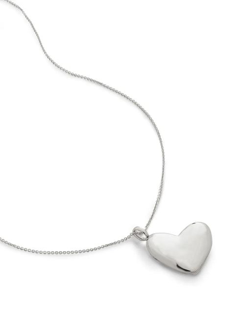 Monica Vinader Heart Locket necklace - Silver - zdjęcie produktu nr 2