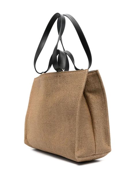 Ferragamo medium logo tote bag - Neutrals