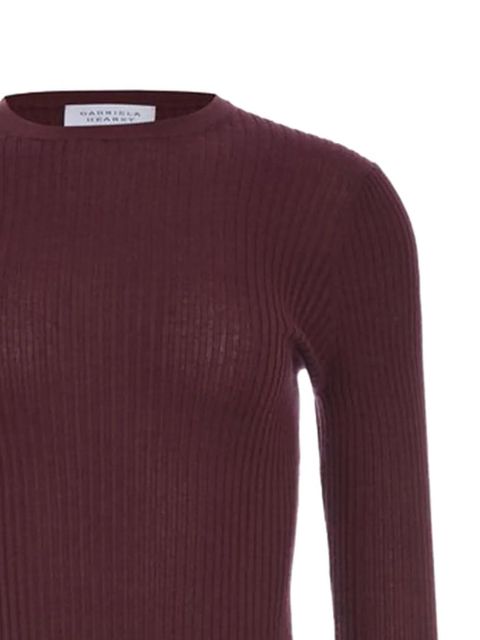 Gabriela Hearst ribbed crew-neck sweater - Red - zdjęcie produktu nr 2
