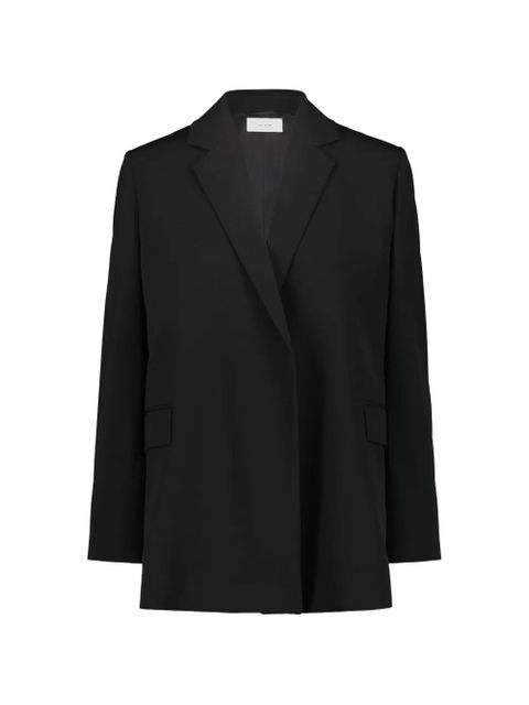 The Row single-breasted wool blazer - Black - zdjęcie produktu nr 1