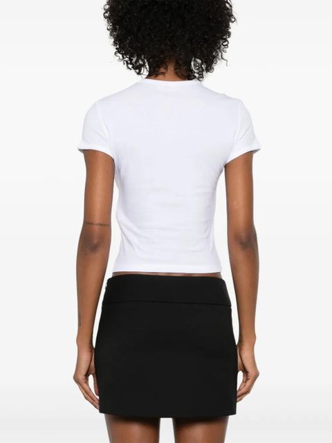 Diesel T-Uncutie-Long-Od T-shirt - White