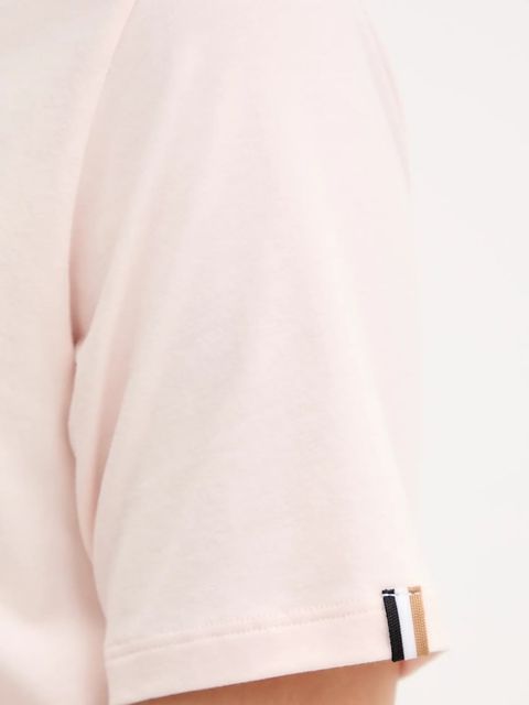 BOSS t-shirt damski kolor różowy - zdjęcie produktu nr 2