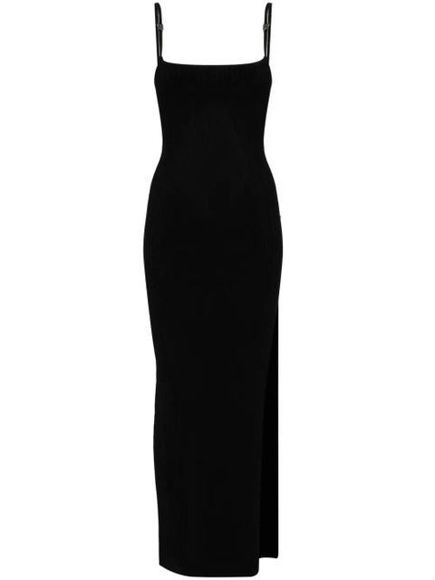 MISBHV fine-knit maxi dress - Black - zdjęcie produktu nr 1