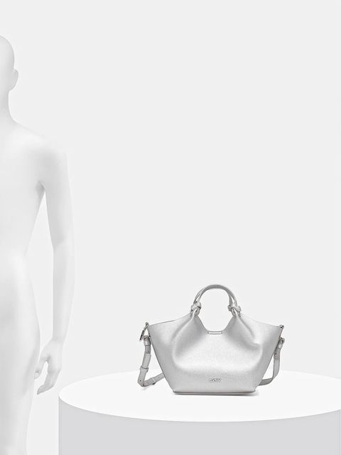 Dkny torebka PAULA kolor srebrny R53BAM60