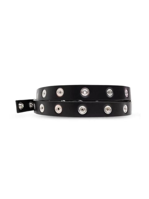 The Attico leather belt - Black