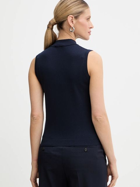 Weekend Max Mara sweter STALLO damski kolor granatowy lekki 2615361121600