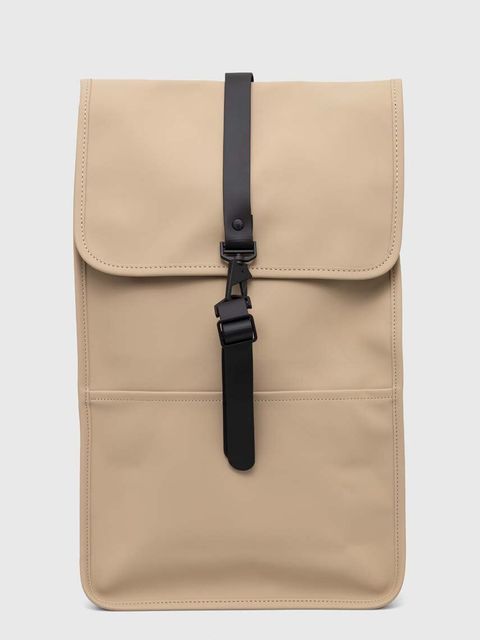 Rains plecak 13000 Backpacks kolor beżowy duży gładki