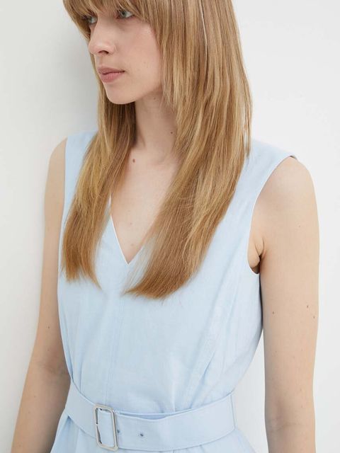 Theory sukienka lniana