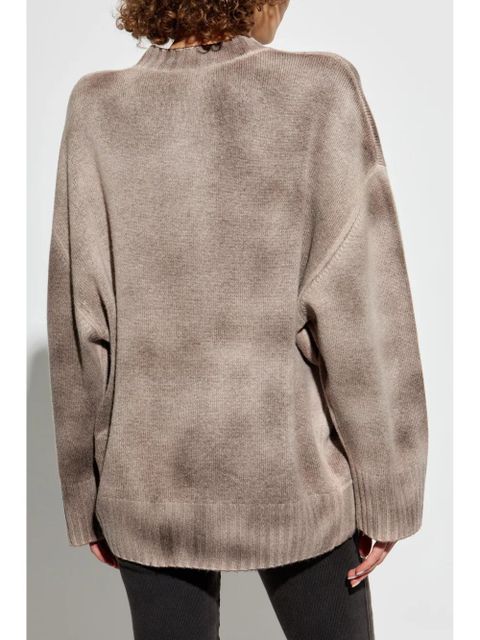 The Attico crew-neck sweater - Neutrals