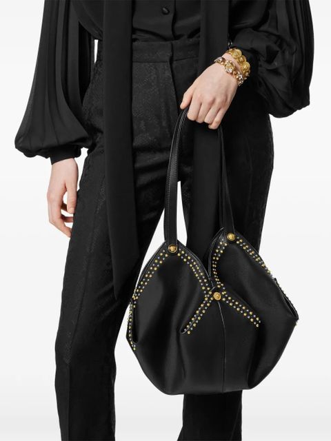 Versace Protea leather shoulder bag - Black - zdjęcie produktu nr 2