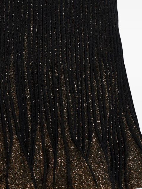 Ulla Johnson Talie puffed-sleeve striped mini dress - Black