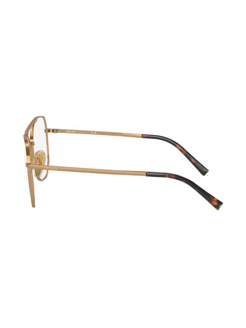 Prada Eyewear pilot-frame sunglasses - Gold
