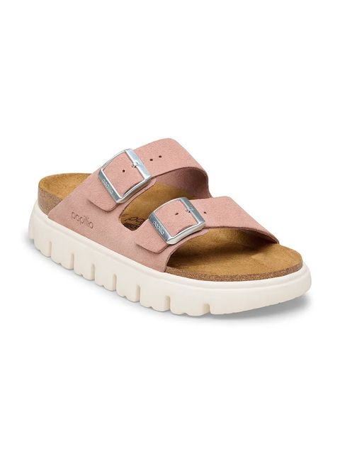 Birkenstock klapki damskie zamszowe Arizona Chunky Birkenstock x Papillio - zdjęcie produktu nr 1