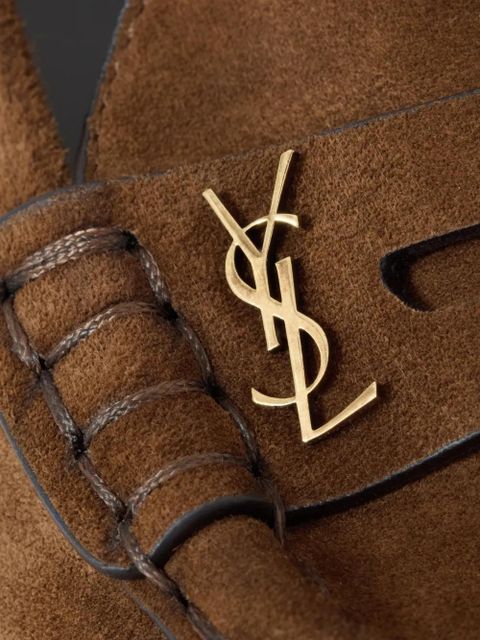 Saint Laurent Le Loafer pumps - Brown