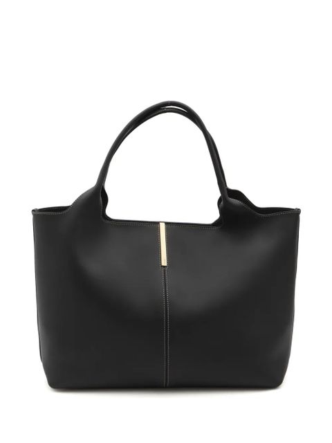Tod's leather tote bag - Black - zdjęcie produktu nr 1