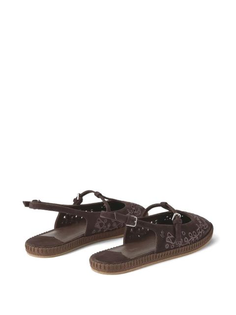 Jimmy Choo Amiee espadrilles - Brown