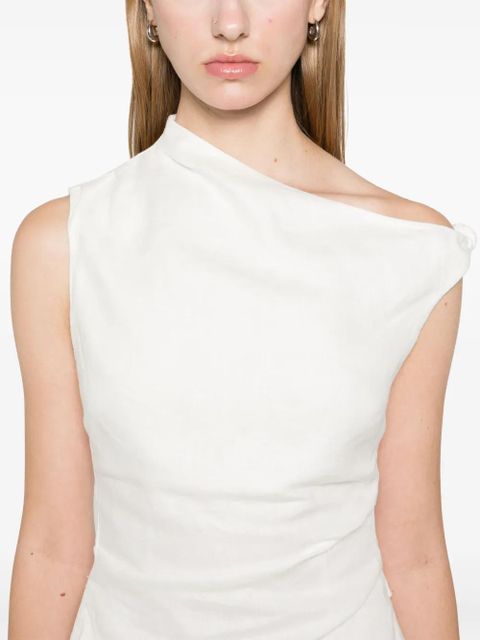 SIR. Tamara Knot mini dress - White