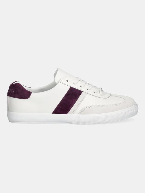 Lauren Ralph Lauren sneakersy skórzane Braylee damskie kolor biały 802P04419001