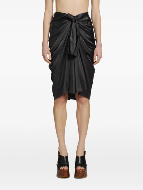 Chloé knot skirt - Grey - zdjęcie produktu nr 1