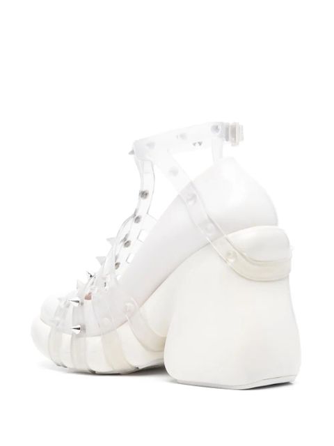 Jean Paul Gaultier x Melissa Punk Love platform pumps - White