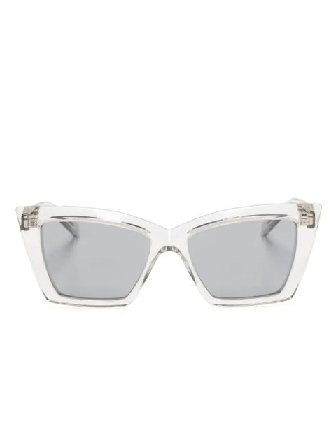 Saint Laurent Eyewear butterfly-frame sunglasses - Neutrals - zdjęcie produktu nr 1
